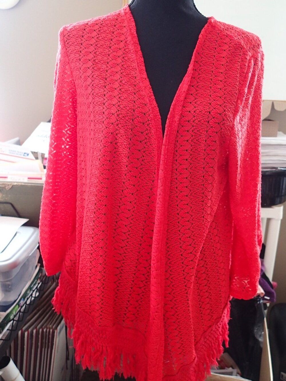 No Boundaries Coral Sweater Size XXL
